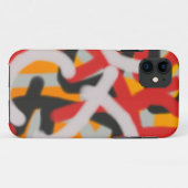 bunt 0748 abstrakte Kunst Case-Mate iPhone Hülle (Rückseite (Horizontal))