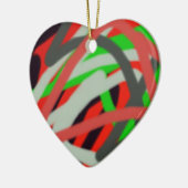 bunt 2993 abstrakte Kunst Keramikornament (Links)