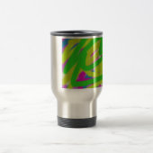 bunt 3748 abstrakte Kunst Reisebecher (Mittel)
