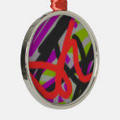 bunt 7564 abstrakte Kunst Ornament Aus Metall (Rechts)