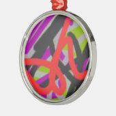 bunt 7564 abstrakte Kunst Ornament Aus Metall (Links)