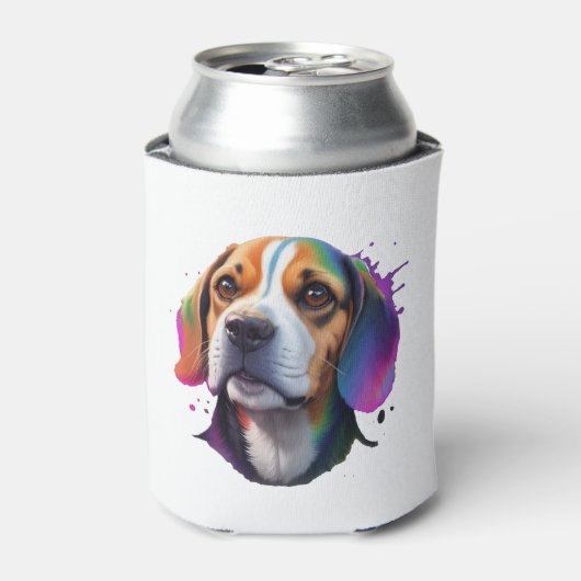 bunt beageln dosenkühler (Kanne Vorderseite)