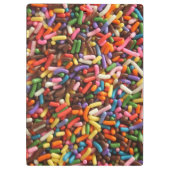 Bunt besprüht Klemmbrett (Rückseite)