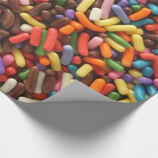 Bunt besprüht Packpapier (Ecke)