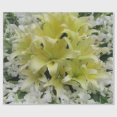bunt+ Blume, Garten+ gnome, calla+ l Geschenkpapier (Flach)