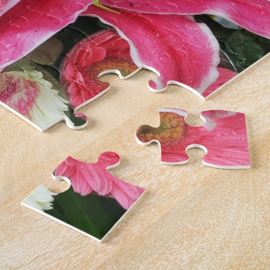 bunt+ Blume, Garten+ gnome, calla+ l Puzzle (Seite)