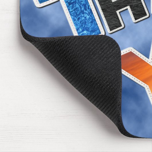 Bunt danke Mousepad (Ecke)