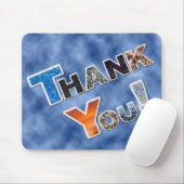 Bunt danke Mousepad (Mit Mouse)