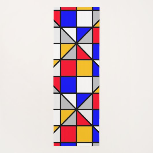 bunt diagonal yogamatte (Rückseite)