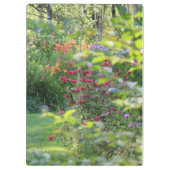 Bunt entlang der Bahn! Drei Garten-Treffen Klemmbrett (Rückseite)