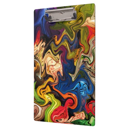 bunt, fröhlich, farbig + Muster, textil Klemmbrett (Links)