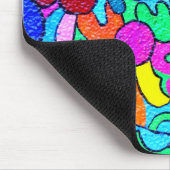 bunt-fröhliche Liebe und ein ruhiges Mousepad (Ecke)