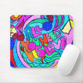 bunt-fröhliche Liebe und ein ruhiges Mousepad (Mit Mouse)