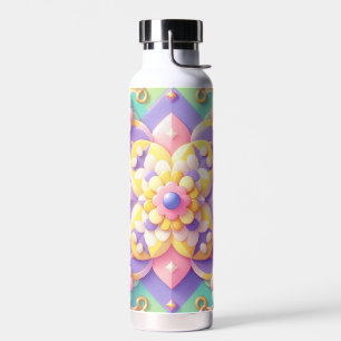 bunt Frühling/Ostern/Prinzessin Pastellfarben Trinkflasche