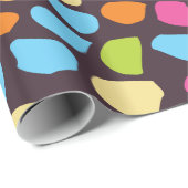 bunt gemustert geschenkpapier (Rolleneckpunkt)