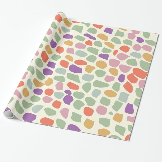 bunt gemustert geschenkpapier (Ungerollt)