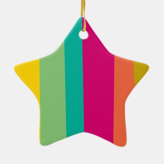 bunt gemustert keramikornament (Hinten)