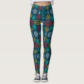 bunt geometrisch leggings (Vorderseite)