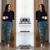 bunt geometrisch leggings