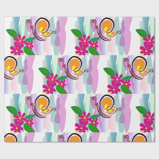 bunt geschenkpapier (Flach)