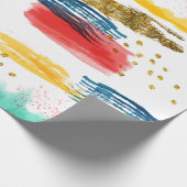 Bunt Geschenkpapier (Ecke)