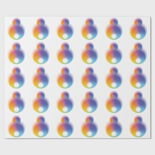 bunt geschenkpapier (Flach)
