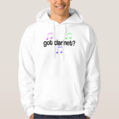 Bunt got ClarinetHoodie Hoodie (Vorderseite)