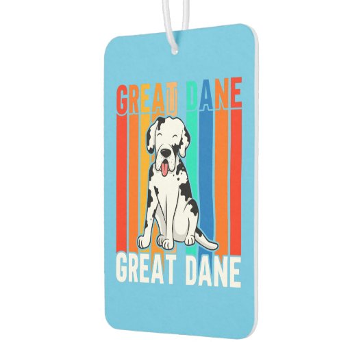 bunt groß dane autolufterfrischer (Links)