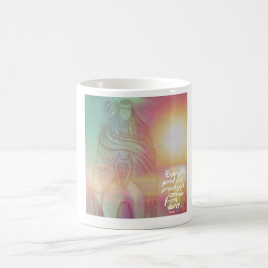 Bunt inspirational Tasse (Mittel)