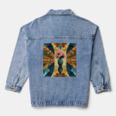 Bunt Jeansjacke (Rückseite)