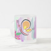 bunt mattglastasse (Vorderseite Links)