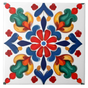 Bunt,Mittelmeer-,Mosaik, Fliese