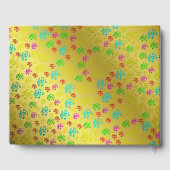 bunt, musikalisch, melodisch, musik, klang, gästebuch (Rückseite)