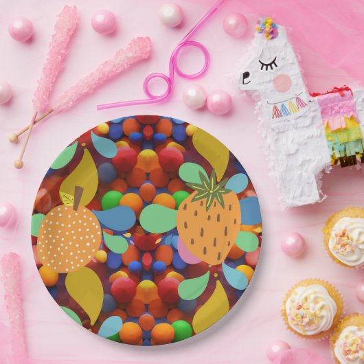 bunt pappteller (Party)