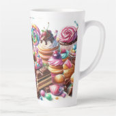 bunt-Party Food Art Designer Milchtasse (Rechts)