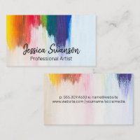Bunt | Pinselstriche | Moderne Kunst