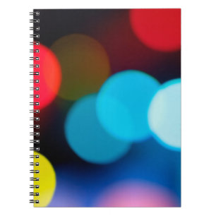bunt (roter Himmel arktisch und gelb) verschwommen Notizblock
