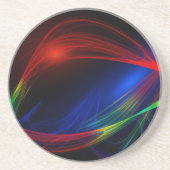 Bunt Sandstein Untersetzer (Vorne)