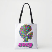 Bunt Sein ist sexy! Tasche (Vorderseite)