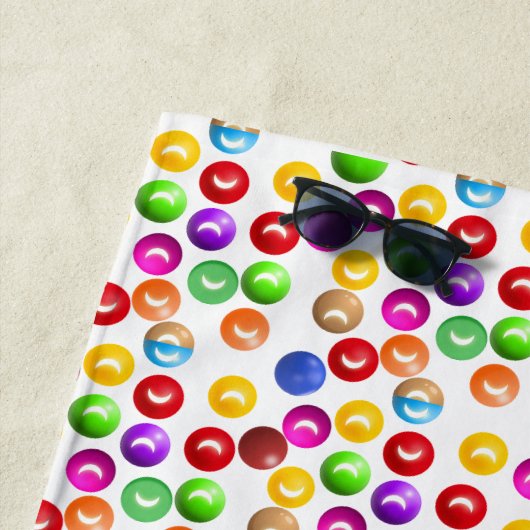 bunt strandtuch (Beispiel)