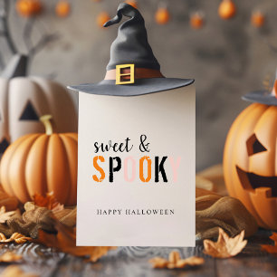 Bunt Süß Und Gruselig   Frohes Halloween  Feiertagskarte