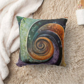 bunt und modern, design mit Spirale Kissen (Decke)
