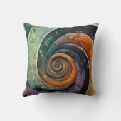 bunt und modern, design mit Spirale Kissen (Rückseite)