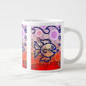 Bunt unter dem Seesprudelnden Jumbo-Tasse (Rechts)