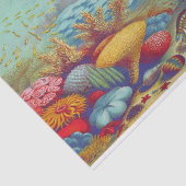 Bunt unter der Seeszene Seidenpapier (Ausschnitt)