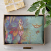 Bunt unter der Seeszene Seidenpapier (Geschenk)