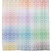 Bunt Vorhang für die Dusche (Vorderseite)