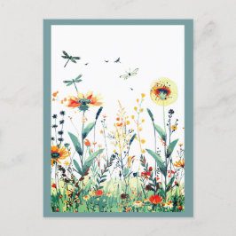 Bunt | WILDBLUMEN Postkarte