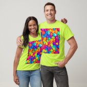 Bunt zusammengewürfelte Formen T-Shirt (Unisex)