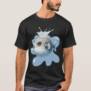Buntbarsch Retro-Tierwelt-Identifikation T-Shirt